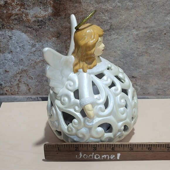 Angel Luminary Flameless LED Light Candle Changes Colors Christmas Decor Figurin - Picture 11 of 14